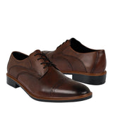 ZAPATOS CABALLERO STYLO H52143 PIEL CAFÉ