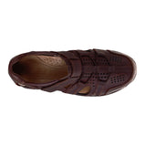 HUARACHES CABALLERO LOBO SOLO 6597 PIEL CAFÉ