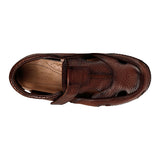 HUARACHES CABALLERO LOBO SOLO 6606 PIEL CAFÉ