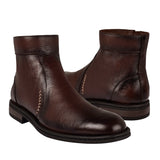 BOTINES HOMBRE LOBO SOLO 7951 PIEL CAFÉ