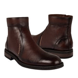 BOTINES HOMBRE LOBO SOLO 7951 PIEL CAFÉ