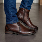 BOTINES HOMBRE LOBO SOLO 7951 PIEL CAFÉ