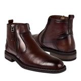BOTINES LOBO SOLO HOMBRE 7956 PIEL CAFÉ