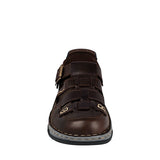 HUARACHES CABALLERO LOBO SOLO 9659 PIEL CAFÉ