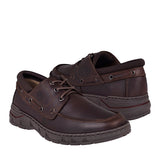 ZAPATOS CASUALES CABALLERO LOBO SOLO 9096 PIEL CAFÉ