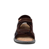 HUARACHES LOBO SOLO HOMBRE 6528 PIEL CAFÉ