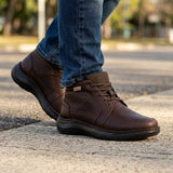 BOTINES HOMBRE LOBO SOLO 9028 PIEL CAFÉ