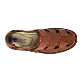 HUARACHES LOBO SOLO HOMBRE 7246 PIEL CAFÉ