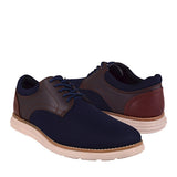 ZAPATOS CASUALES CABALLERO STYLO 9002 TEXTIL AZUL