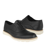 ZAPATOS CASUALES CABALLERO STYLO 135-00 SIMIPIEL AZUL
