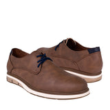 ZAPATOS CASUALES CABALLERO STYLO 9500 SIMIPIEL CAFÉ