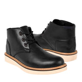 BOTINES CASUALES STYLO HOMBRE 30-01 SIMIPIEL NEGRO