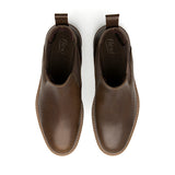 BOTINES CABALLERO FLEXI 402518 PIEL CAFÉ