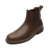 BOTINES CABALLERO FLEXI 402518 PIEL CAFÉ