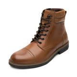 BOTINES CABALLERO FLEXI 402516 PIEL CAFÉ