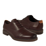 ZAPATOS CABALLERO FLEXI 404608 PIEL CAFÉ
