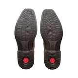 ZAPATOS FLEXI HOMBRE 406401 PIEL CAFÉ