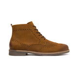 BOTINES CASUALES FLEXI HOMBRE 404612 GAMUZA CAFÉ
