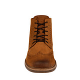 BOTINES CASUALES FLEXI HOMBRE 404612 GAMUZA CAFÉ