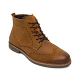 BOTINES CASUALES FLEXI HOMBRE 404612 GAMUZA CAFÉ