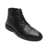BOTINES CABALLERO FLEXI 412306 PIEL NEGRO