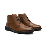 BOTINES CABALLERO FLEXI 412306 PIEL CAFÉ