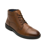 BOTINES CABALLERO FLEXI 412306 PIEL CAFÉ