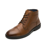 BOTINES CABALLERO FLEXI 412306 PIEL CAFÉ