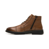 BOTINES CABALLERO FLEXI 412306 PIEL CAFÉ