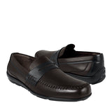 MOCASINES CABALLERO FLEXI 410402 PIEL CAFÉ