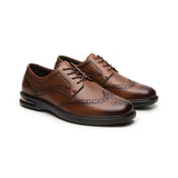 ZAPATOS CABALLERO FLEXI 417702 PIEL CAFÉ