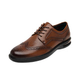 ZAPATOS CABALLERO FLEXI 417702 PIEL CAFÉ