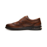 ZAPATOS CABALLERO FLEXI 417702 PIEL CAFÉ
