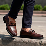 MOCASINES FLEXI HOMBRE 417006 PIEL CAFÉ