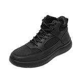 BOTINES CASUALES CABALLERO FLEXI 417605 PIEL NEGRO