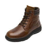BOTINES FLEXI HOMBRE 416101 PIEL CAFÉ