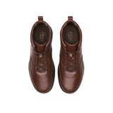 BOTINES CASUALES FLEXI HOMBRE 404805 PIEL CAFÉ