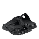 HUARACHES HOMBRE FLEXI 411003 PIEL NEGRO