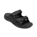 HUARACHES HOMBRE FLEXI 411003 PIEL NEGRO