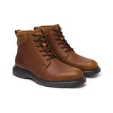 BOTINES FLEXI HOMBRE 418502 PIEL CAFÉ