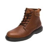 BOTINES FLEXI HOMBRE 418502 PIEL CAFÉ