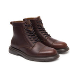 BOTINES FLEXI HOMBRE 418508 PIEL CAFÉ