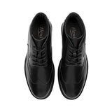 BOTINES FLEXI HOMBRE 417015 PIEL NEGRO