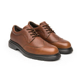 ZAPATOS FLEXI HOMBRE 418507 PIEL CAFÉ