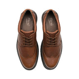 ZAPATOS FLEXI HOMBRE 418507 PIEL CAFÉ