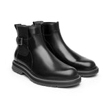 BOTINES FLEXI HOMBRE 421702 PIEL NEGRO