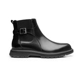 BOTINES FLEXI HOMBRE 421702 PIEL NEGRO