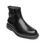 BOTINES FLEXI HOMBRE 421702 PIEL NEGRO