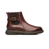 BOTINES FLEXI HOMBRE 421702 PIEL CAFÉ