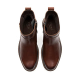 BOTINES FLEXI HOMBRE 421702 PIEL CAFÉ